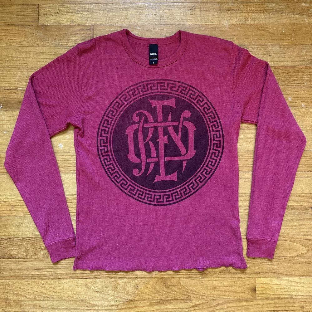 Men’s Obey Thermal long sleeved shirt